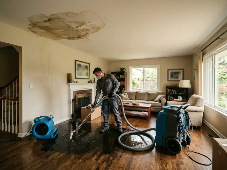 attic-pipe-burst-ceiling-drip-008 — frequently asked questions, Water Damage Restoration & Carpet Care in Headland, AL